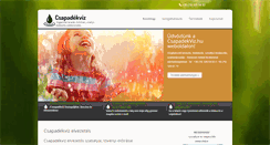 Desktop Screenshot of csapadekviz.hu